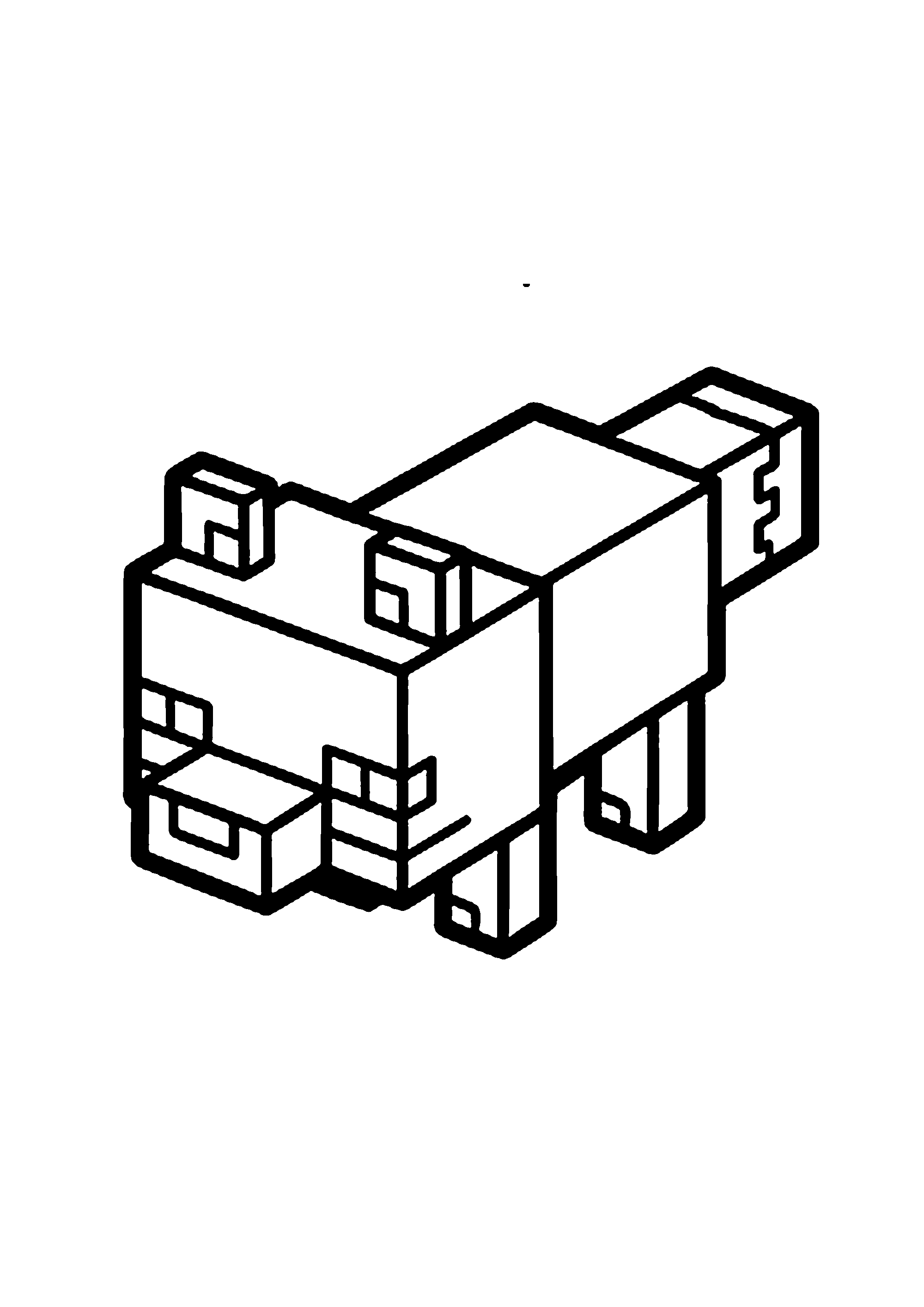 Coloriage aux contours nets : Petit Cochonnet Courant dans la Plaine